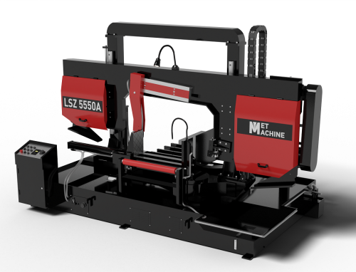 Полуавтоматический ленточнопильный станок с поворотной рамой LSZ5550 купить в Москве с доставкой по всей России | ProtosMarket.ru
