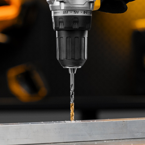 Сверло спиральное по металлу 5 x 86мм, Р6М5, Golden Tip, многогранная заточка Denzel купить в Москве с доставкой по всей России | ProtosMarket.ru