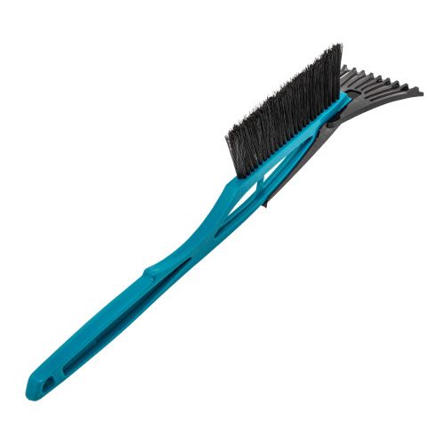 Щетка-сметка для снега со скребком 530 мм, бирюзовая Sparta купить в Москве с доставкой по всей России | ProtosMarket.ru