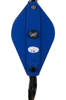 Блок монтажный однорольный с  крюком TOR HQG(L) K1-10,0 т с откидной щекой (S) купить в Москве с доставкой по всей России | ProtosMarket.ru