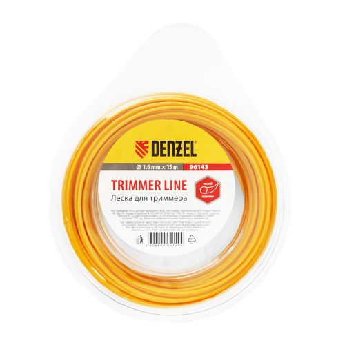 Леска для триммера круглая, 1.6 мм х 15 м Denzel купить в Москве с доставкой по всей России | ProtosMarket.ru