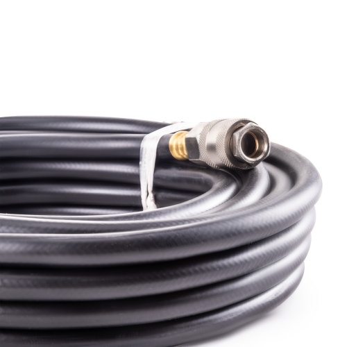 Резиновый маслостойкий воздушный шланг с фитингами Rapid, 20 бар, 12х6 мм, 15 м. AERO купить в Москве с доставкой по всей России | ProtosMarket.ru