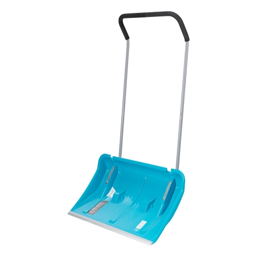 Скрепер для уборки снега, полипропилен, колеса, 750х445х1275 мм, рукоятка с ПВХ, LUXE// Palisad купить в Москве с доставкой по всей России | ProtosMarket.ru