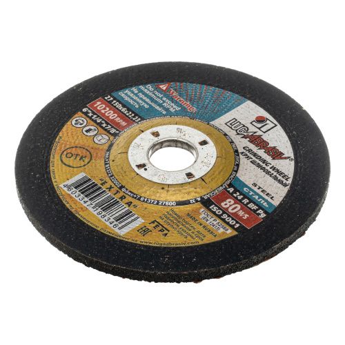 Круг шлифовальный по металлу, 150 х 6 х 22.2 мм, "Луга" купить в Москве с доставкой по всей России | ProtosMarket.ru