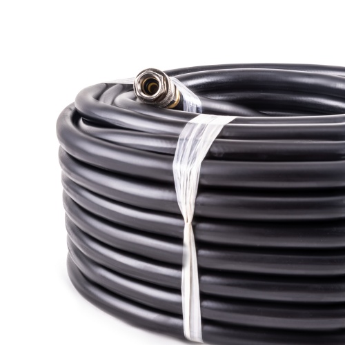 Резиновый маслостойкий воздушный шланг с фитингами Rapid, 20 бар, 15х9 мм, 25 м. AERO купить в Москве с доставкой по всей России | ProtosMarket.ru