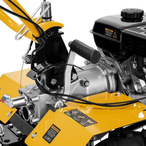 Мотоблок DPT-370X, 7 л.с, дисковое сцепление, ширина 90 см, глубина 35 см, фрез 3 х 4, ВОМ, передачи 3В/1Н Denzel купить в Москве с доставкой по всей России | ProtosMarket.ru