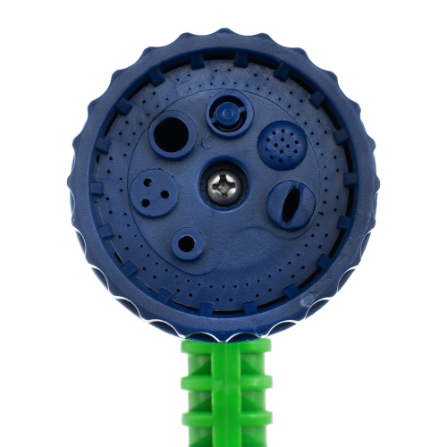 Набор поливочный, растягивающийся шланг 15 м, 7 режимов пистолет, соединитель, адаптер Сибртех купить в Москве с доставкой по всей России | ProtosMarket.ru