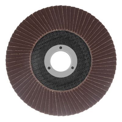 Круг лепестковый торцевой КЛТ-1, зернистость P 100(12Н) 125 х 22.2 мм, "БАЗ" купить в Москве с доставкой по всей России | ProtosMarket.ru