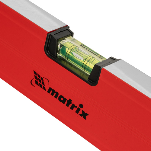 Уровень алюминиевый магнитный, 1500 мм, фрезерованный, 3 глазка (1 зеркальный) усиленный Matrix купить в Москве с доставкой по всей России | ProtosMarket.ru