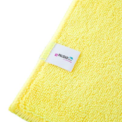 Салфетка универсальная из микрофибры 300 x 300 мм, желтая, Home Palisad купить в Москве с доставкой по всей России | ProtosMarket.ru