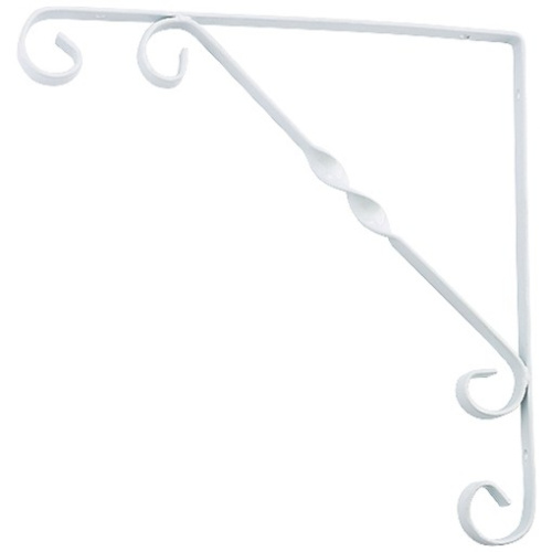 Кронштейн декоративный, 100 х 100 мм, белый Сибртех купить в Москве с доставкой по всей России | ProtosMarket.ru