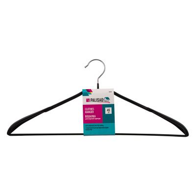 Вешалка металлическая для верхней одежды с прорезиненным противоскользящим покрытием 45 см, Home Palisad купить в Москве с доставкой по всей России | ProtosMarket.ru