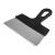 Шпатель из нержавеющей стали, 200 мм, зуб 4 х 4 мм, пластмассовая ручка Sparta купить в Москве с доставкой по всей России | ProtosMarket.ru