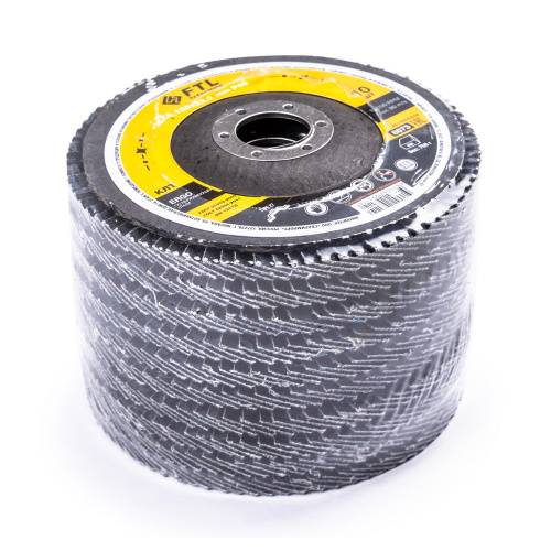 Круг лепестковый для шлифования по нержавеющей стали FTL Ergo цирконий 27 125 х 22,2 мм P40 купить в Москве с доставкой по всей России | ProtosMarket.ru