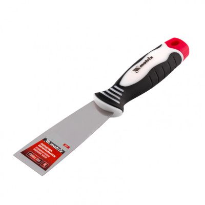 Шпательная лопатка из нержавеющей стали, 40 мм, трехкомпонентная ручка Matrix купить в Москве с доставкой по всей России | ProtosMarket.ru