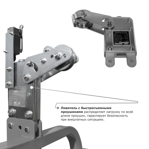 Строительная люлька ZLP-630-60 (длина троса 60 м) по ценам производителя в Москве с доставкой по всей России