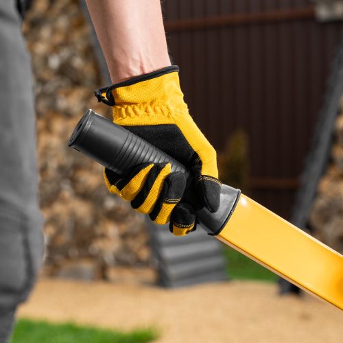 Тачка строительная, усиленная, объем 140 л, 250 кг, двухколесная, колесо 15х6.00-6 Denzel купить в Москве с доставкой по всей России | ProtosMarket.ru