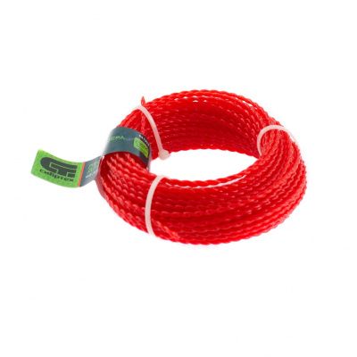 Леска для триммера овальная витая, 2.4 мм х 15 м, Сибртех купить в Москве с доставкой по всей России | ProtosMarket.ru