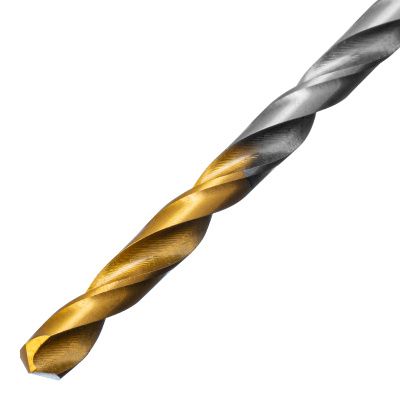 Сверло спиральное по металлу 4 х 119 мм, Р6М5, Golden Tip, удлиненное Denzel купить в Москве с доставкой по всей России | ProtosMarket.ru