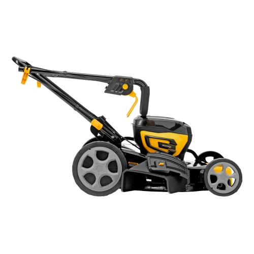 Газонокосилка аккумуляторная бесщет. DLM-460, 460 мм, травосб. 65 л., Li-Ion, 40 В Denzel купить в Москве с доставкой по всей России | ProtosMarket.ru