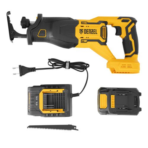 Пила сабельная аккумуляторная бесщет. RS-250, Li-Ion, 20 В Denzel купить в Москве с доставкой по всей России | ProtosMarket.ru