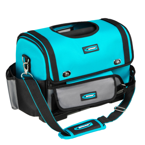 Переноска для инструмента, 400х225х300мм, пластиковое дно, наплечный ремень Gross купить в Москве с доставкой по всей России | ProtosMarket.ru