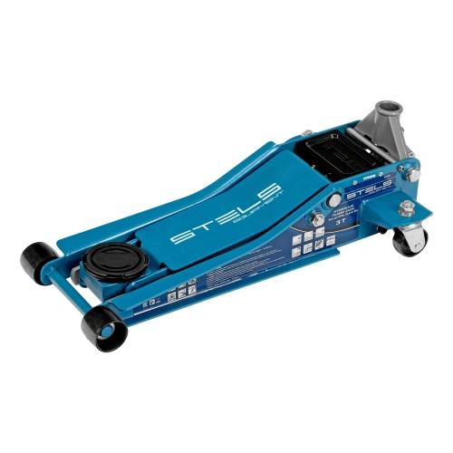 Домкрат гидравлический подкатной, быстрый подъем, 3т Low Profile Quick, 75-515 мм, профессиональный Stels по ценам производителя в Москве с доставкой по всей России