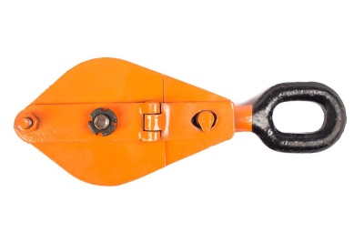 Блок монтажный однорольный с  ушком TOR HQG(L) K1-0,5 т с откидной щекой (G) купить в Москве с доставкой по всей России | ProtosMarket.ru