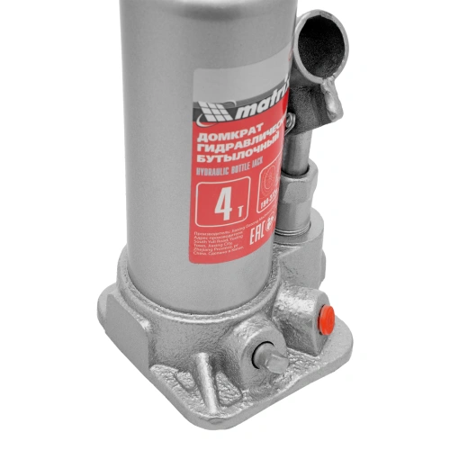 Домкрат гидравлический бутылочный, 4 т, высота подъема 194-372 мм, в пластиковый кейсе Matrix купить в Москве с доставкой по всей России | ProtosMarket.ru