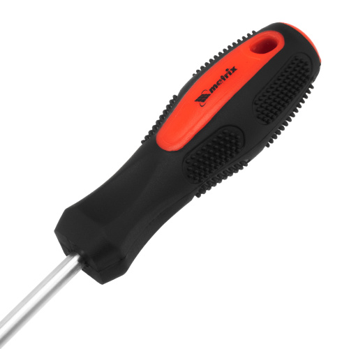 Отвертка Anti-Slip, SL6 х 100 мм, CrV, двухкомпонентная рукоятка Matrix купить в Москве с доставкой по всей России | ProtosMarket.ru