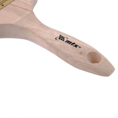 Кисть плоская Golden 4", искусственная щетина, деревянная ручка MTX купить в Москве с доставкой по всей России | ProtosMarket.ru