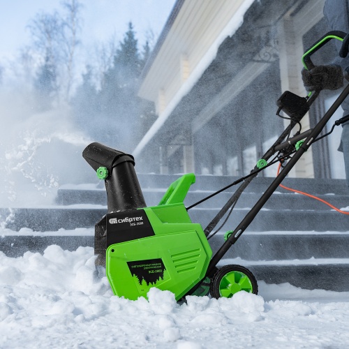 Снегоуборочная машина электрическая ЭСБ-2000, 2 кВт Сибртех купить в Москве с доставкой по всей России | ProtosMarket.ru