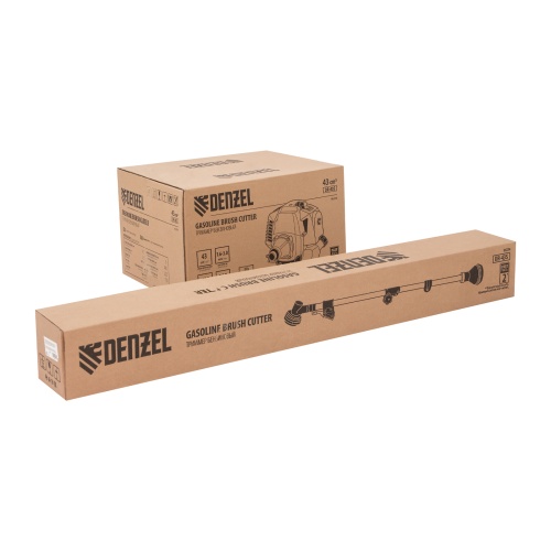 Триммер бензиновый DR-43S, 43 см3, разъемная штанга, состоит из 2 частей Denzel купить в Москве с доставкой по всей России | ProtosMarket.ru