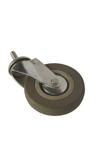 Колесо аппаратное поворотное SCtg 55 120 мм с болтом (серое) (F) купить в Москве с доставкой по всей России | ProtosMarket.ru