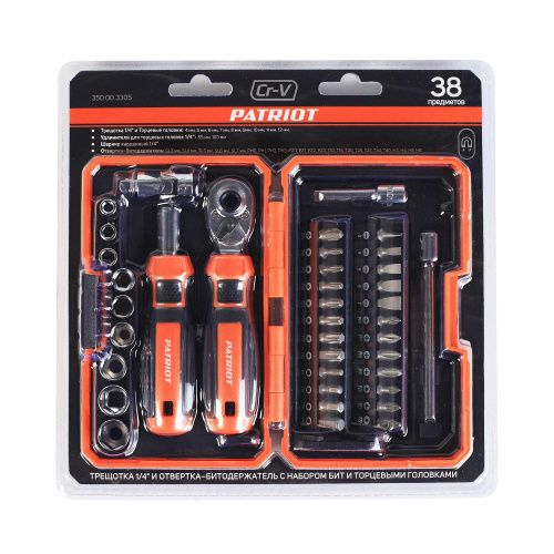 Набор инструментов PATRIOT SPS 38 купить в Москве с доставкой по всей России | ProtosMarket.ru