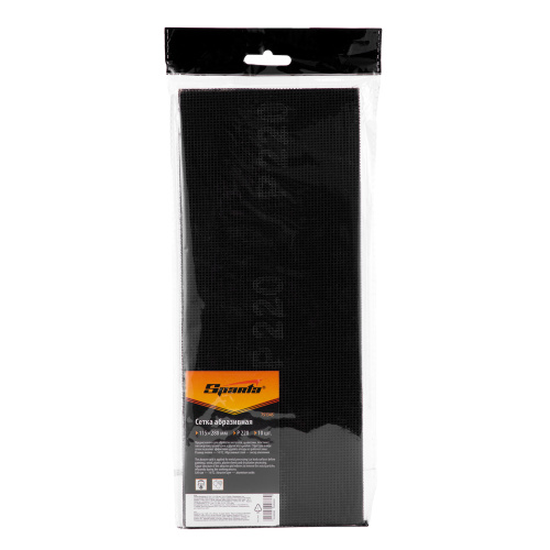 Сетка абразивная, P 220, 115 х 280 мм, 10 шт Sparta купить в Москве с доставкой по всей России | ProtosMarket.ru