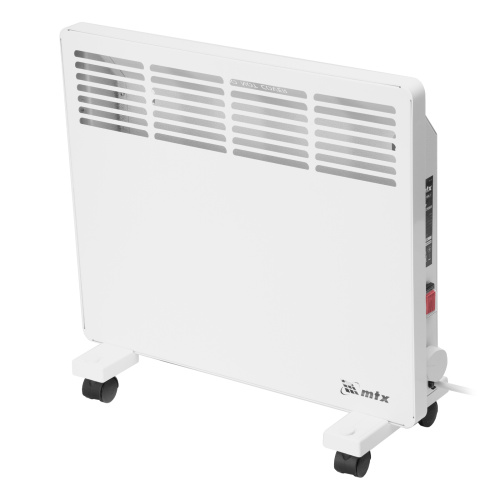 Конвектор электрический КМ-1000.1, 230 В, 1000 Вт, X-образный нагреватель, колеса, термостат MTX купить в Москве с доставкой по всей России | ProtosMarket.ru