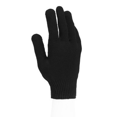 Перчатки трикотажные, ПВХ-покрытие "Точка", 10 класс, черные купить в Москве с доставкой по всей России | ProtosMarket.ru