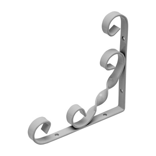 Кронштейн декоративный, 150 х 150 мм, белый Сибртех купить в Москве с доставкой по всей России | ProtosMarket.ru