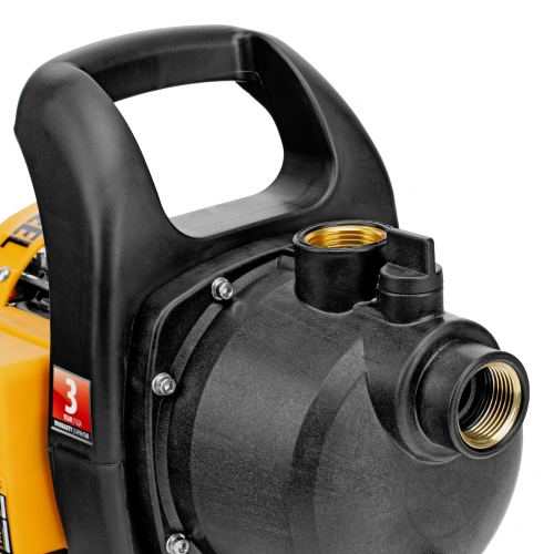 Садовый поверхностный насос GPL600, 600 Вт, 3000 л/ч, подъем 35 м, пластик Denzel купить в Москве с доставкой по всей России | ProtosMarket.ru