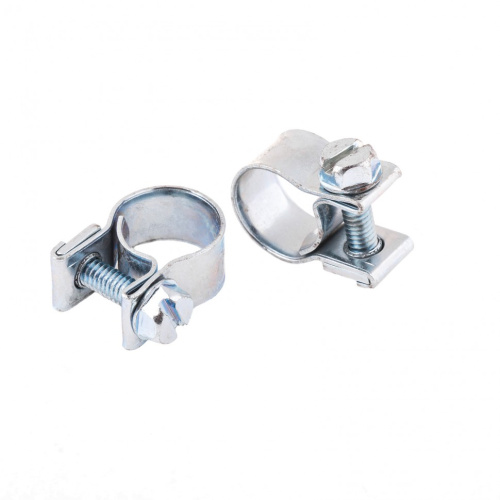 Хомуты металлические, MINI 10-12 мм, ширина 9 мм, винтовой, W1, 2 шт Сибртех купить в Москве с доставкой по всей России | ProtosMarket.ru