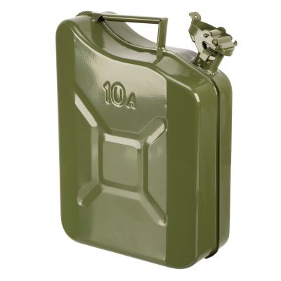 Канистра для топлива, металлическая, толщина стенок 0,8мм, 10 литров купить в Москве с доставкой по всей России | ProtosMarket.ru
