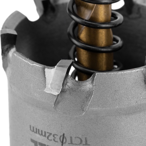 Коронка по металлу твердосплавная, 32 мм Denzel купить в Москве с доставкой по всей России | ProtosMarket.ru