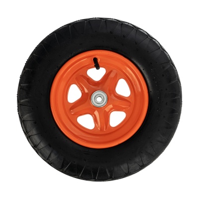 Колесо пневматическое «Звезда» 4.80/4.00-8 D380 мм, внутренний диаметр подшипника 12 мм, длина оси 90 мм Palisad купить в Москве с доставкой по всей России | ProtosMarket.ru