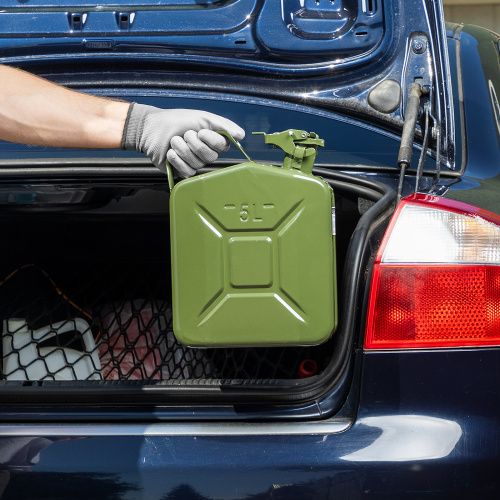 Канистра для ГСМ, металлическая, 5 литров Stels купить в Москве с доставкой по всей России | ProtosMarket.ru