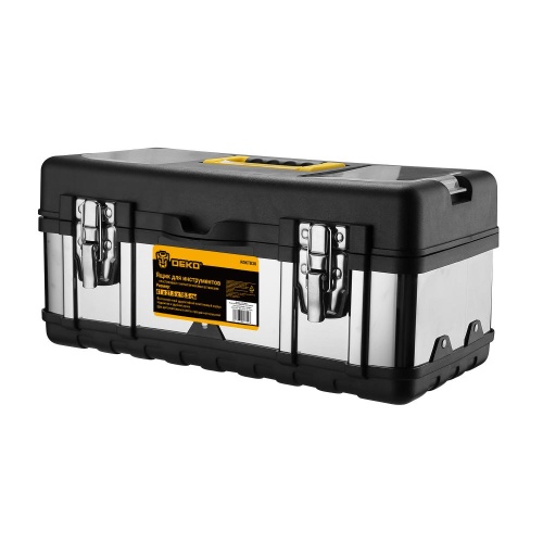 Ящик для инструментов пластиковый с металлическими вставками DEKO RDKTB30 (41х21.5х18.5см) купить в Москве с доставкой по всей России | ProtosMarket.ru