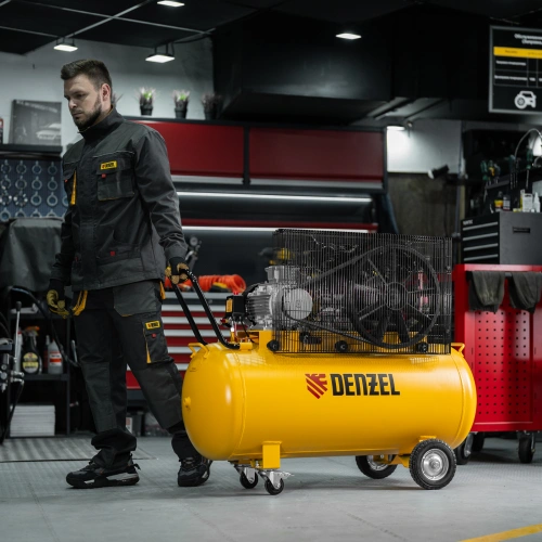 Компрессор воздушный рем. привод BCV 4000-T/200, 4,0 кВт, 200 литров, 690 л/мин Denzel купить в Москве с доставкой по всей России | ProtosMarket.ru