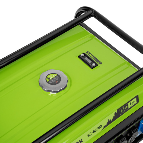 Генератор бензиновый БС-8000Э, 6,6 кВт, 230В, четырехтактный, 25 л, электростартер Сибртех купить в Москве с доставкой по всей России | ProtosMarket.ru