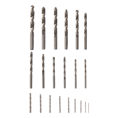 Набор сверл по металлу, 1-10 мм, (через 0.5 мм +3.2 и 4.8 мм) HSS 21 шт, металлический бокс, цилиндрический хвостовик Сибртех купить в Москве с доставкой по всей России | ProtosMarket.ru