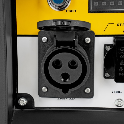 Генератор дизельный DES-55E, 5,5 кВт, 230 В, 11 л, электростартер Denzel купить в Москве с доставкой по всей России | ProtosMarket.ru